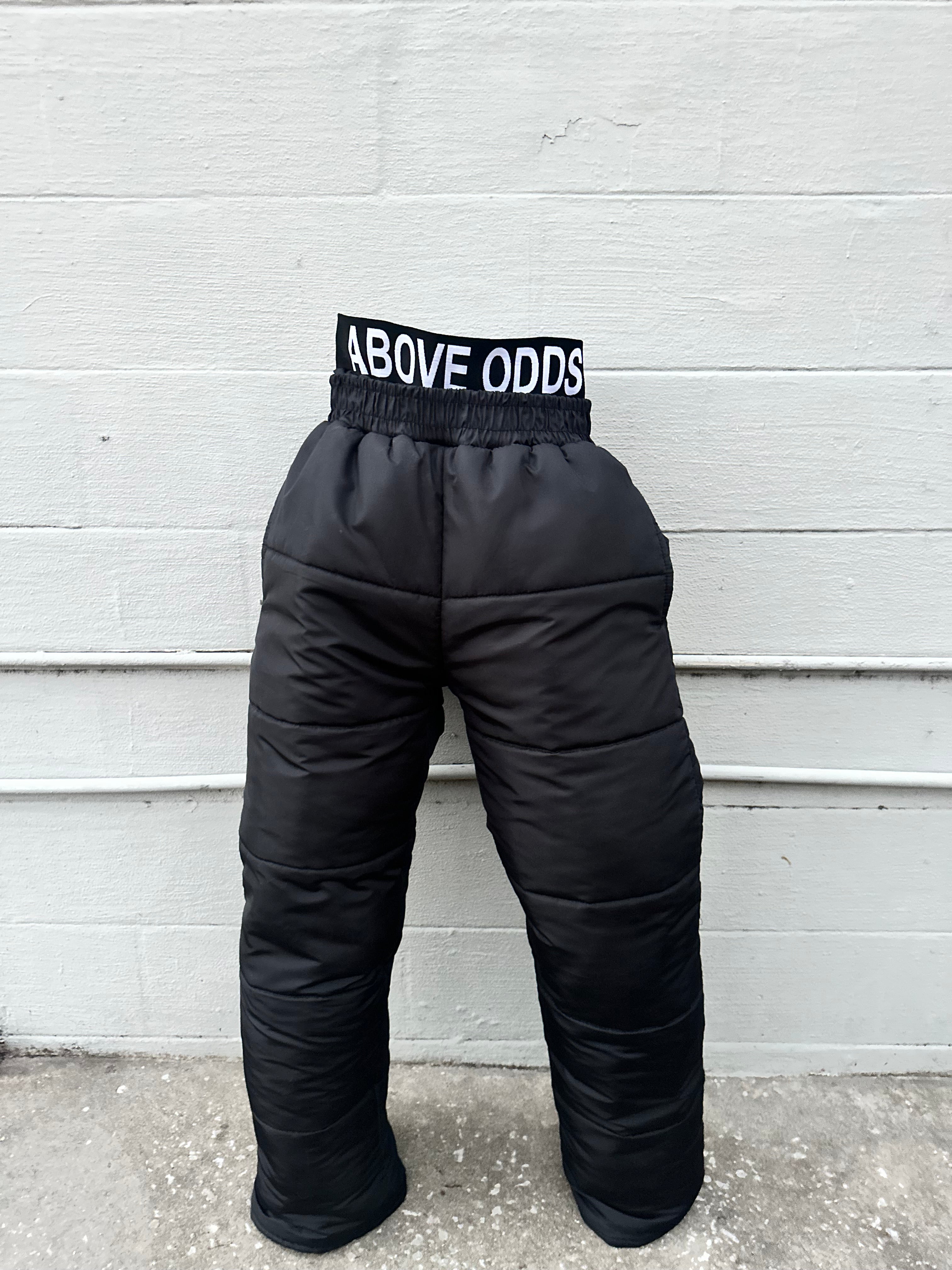 AO Double-Waisted Puffer Pants