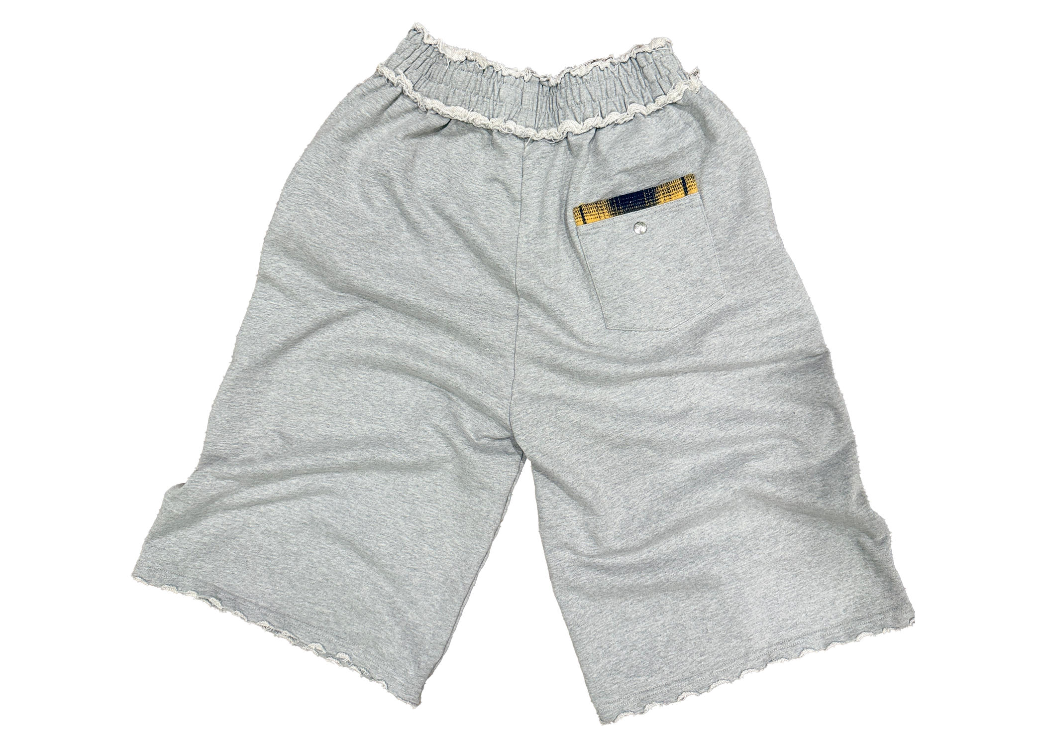AO Plaid Logo 3/4 Shorts